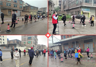 “疫”禁止辞||仲博cbin99科技自愿者协助开展全员大规：怂峒觳馐虑